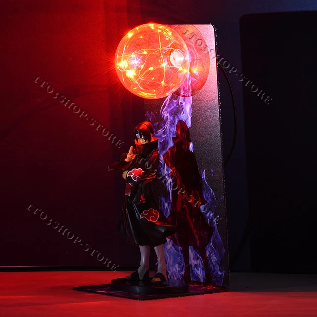 AKATSUKI ITACHI UCHIHA Sharingan Naruto Anime Statue Figures Toys DIY