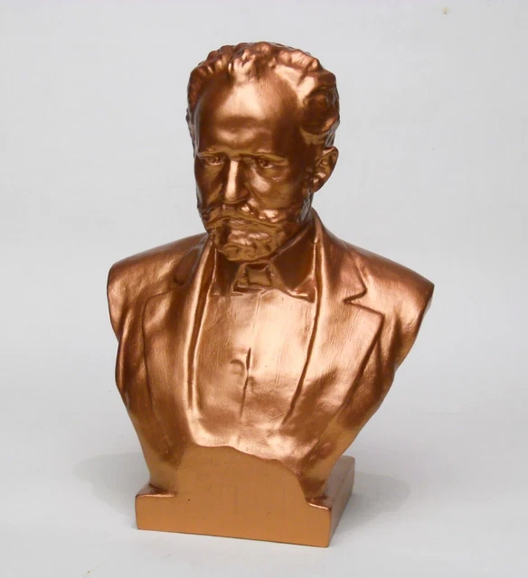 Busto originale sovietico ucraino del compositore PITchaikovsky URSS 1990