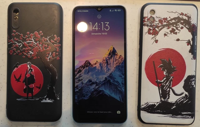 Xiaomi Redmi 9A - 32Go - Bleu Glacial (Déverrouillé) (Double SIM)+ 2 coques 3