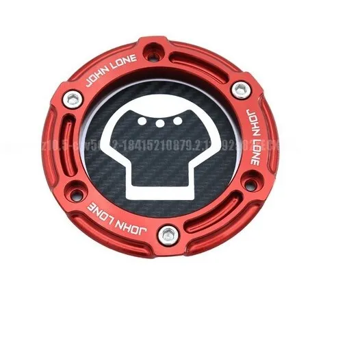 Fuel tank cover outer ring For Italjet Dragster 200 125，Red New