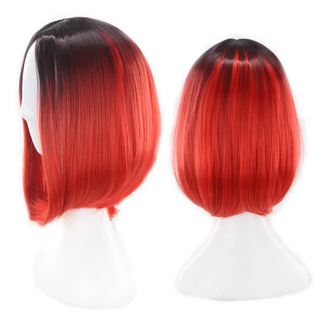 Parrucche frontali in pizzo capelli umani bob parte laterale bambini persona reale Miss