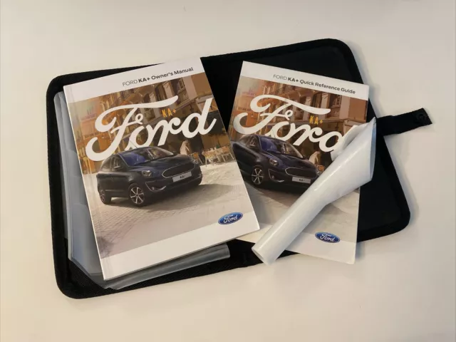 Original Ford Ka + Handbuch Besitzerhandbuch Geldbörse 2016-2022 Mit Easyfuel