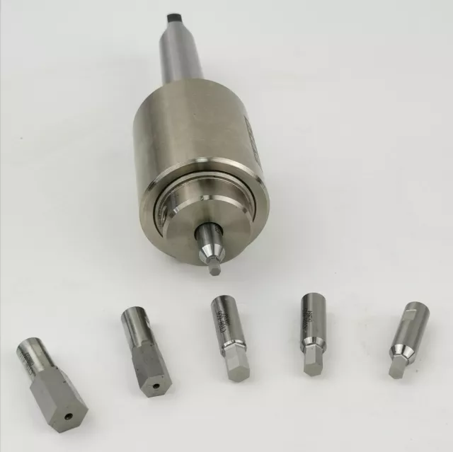 6 heads Rotary Hexagon Hole Broach Tool Kit KC-CX16P3 with Morse 3# Holder