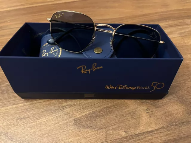 Edición Limitada Hexagonal Ray Bans x Walt Disney World 50 Aniversario Collab