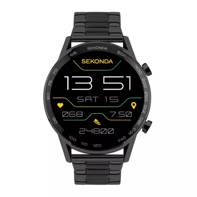 Sekonda Mens Active Plus Smart Watch Brand New Boxed RRP £99.99 Model 30226