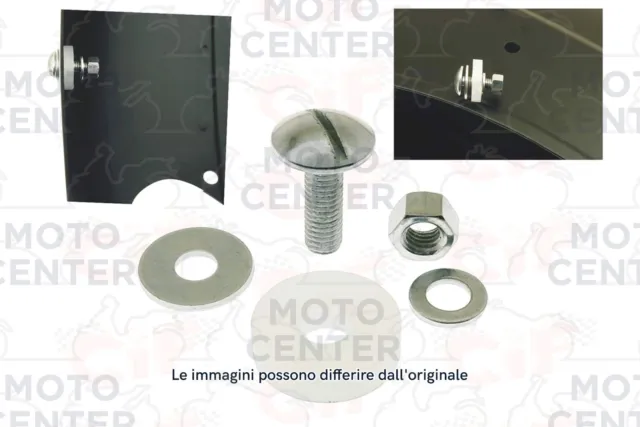 Kit Vite Distanziale Rondelle E Dado Fissaggio Laterale Parafango Piaggo  Vespa