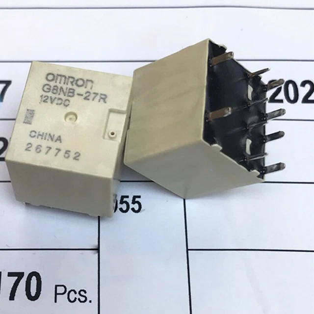 1Pc OMRON G8NB-27R G8NB-27SR 12VDC Power Relay 10Pin NEW