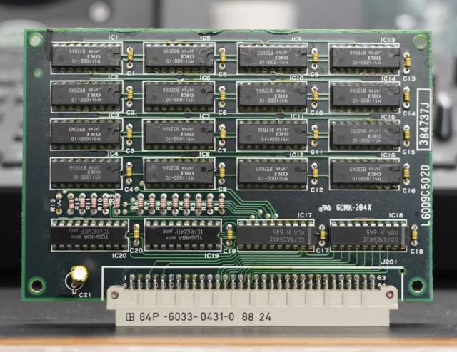 AKAI S1000/S1000HD/S1100/S1100HD Sampler Memory 2mb - Tested