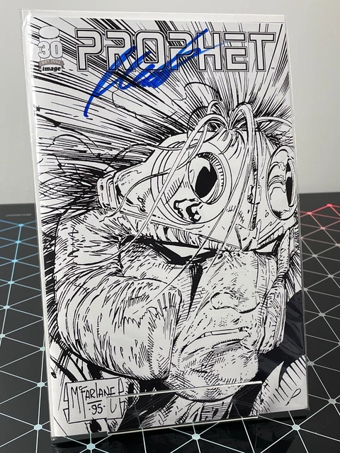 Prophet #1 Todd McFarlane Rob Liefeld VIRGIN SKETCH 30th Image SIGNED /50