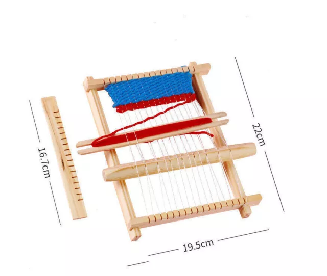 Webrahmen Kinder Schul Weben Schulwebrahmen Kinderwebrahmen Holz Holzspielzeug