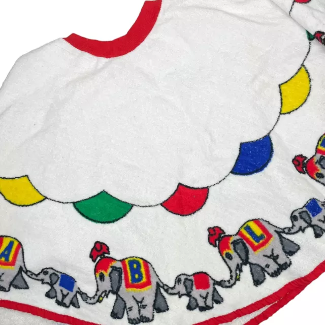 De Colección La Toalla Redonda Para Niños Peluquería Humo Toalla Terry Circo Elefante