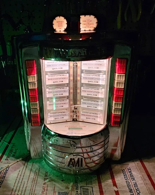 AMI W-80 JUKEBOX WALLBOX – completely restored STOCK #5621