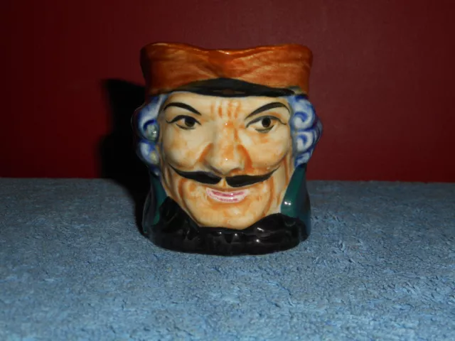 Vintage DICK TURPIN Toby Jug Mug Small 4 1/2"x 3" Porcelain 1940s Occupied Japan