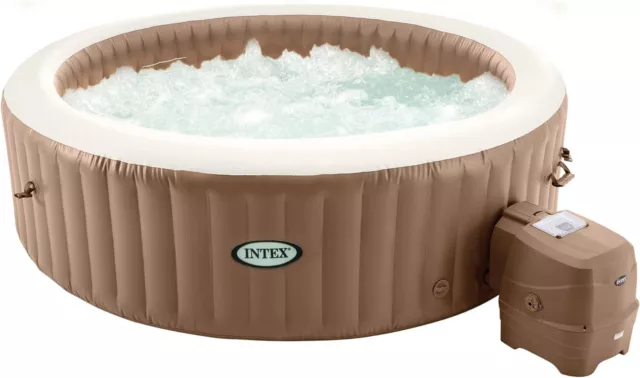 Intex 28412EX PureSpa Vasca Idromassaggio Gonfiabile Bubble Massage 8 Posti