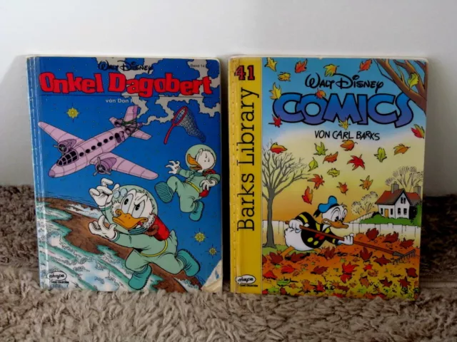 Comics : Onkel Dagobert : Band 14 von Don Rosa & Barks Library 41 von Carl Barks