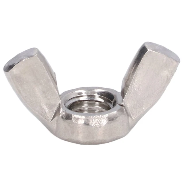 50 pz dadi ad ala per dadi in acciaio inox resistenti alla corrosione DIN315 resistenti alla corrosione