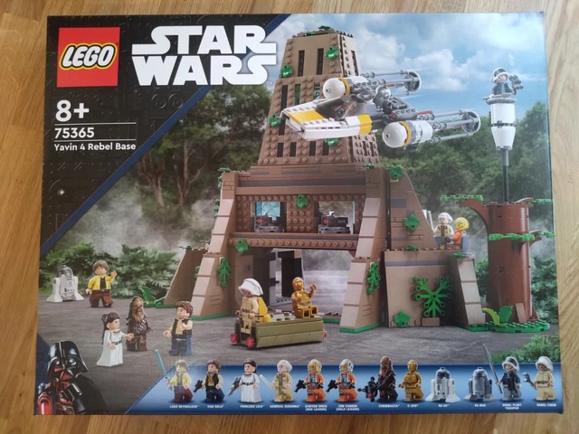LEGO STAR WARS 75365 YAVIN 4 REBEL BASE New Sealed Sent Secure Boxed ...