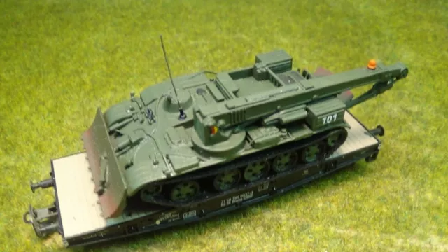 Bergepanzer T 55 TK m BTU  , DDR NVA, 1/120 , TT 3 D Druck n. Artitec