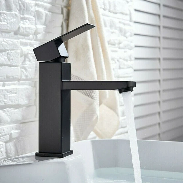 Rubinetto rubinetto bagno ruggine nero verniciato rubinetto lavabo cascata