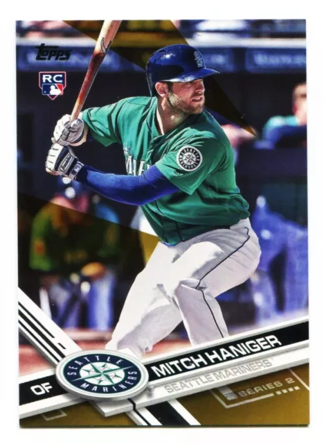 2017 Topps Mitch Haniger Gold 1713/2017 Rookie Card, #433, Seattle Mariners