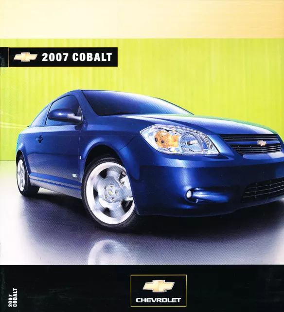 2007 Chevrolet Cobalt and SS 20-page Original Canada Car Sales Brochure Catalog