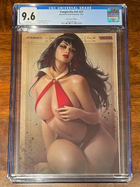 Vampirella Issue #v5 #23 2021 KRS Comics Edition CGC Graded 9.6 Comic Book