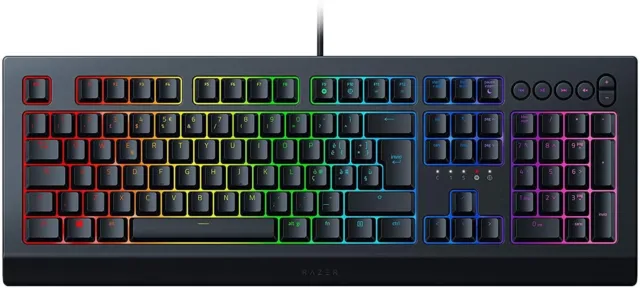 Razer Cynosa V2 clavier USB QWERTY Anglais, Italien Noir