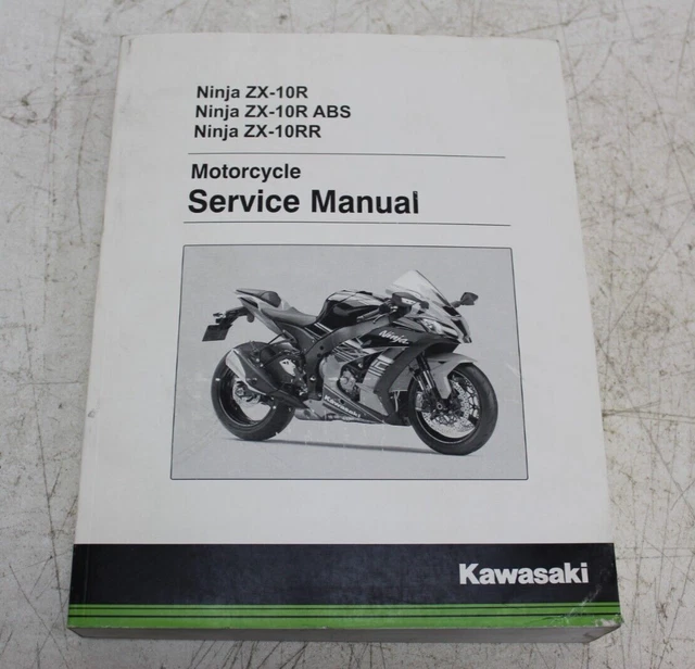 Kawasaki Ninja ZX-10R サービスマニュアル 2011年 Service Manual