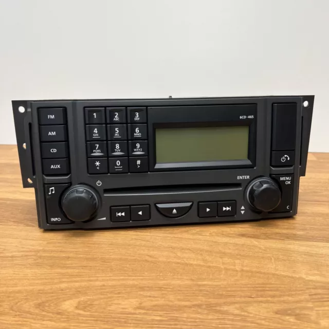 Landrover Discovery 3 Range Rover Sport Radio Cd Stereo Head Unit No Code