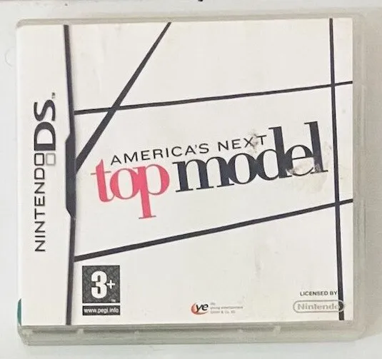 America's Next Top Model Nintendo DS Kids Action Simulation Video Game Complete