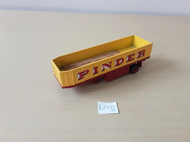 DIREKT COLLECTIONS Ixo 1/43 - Remorque administration Pinder