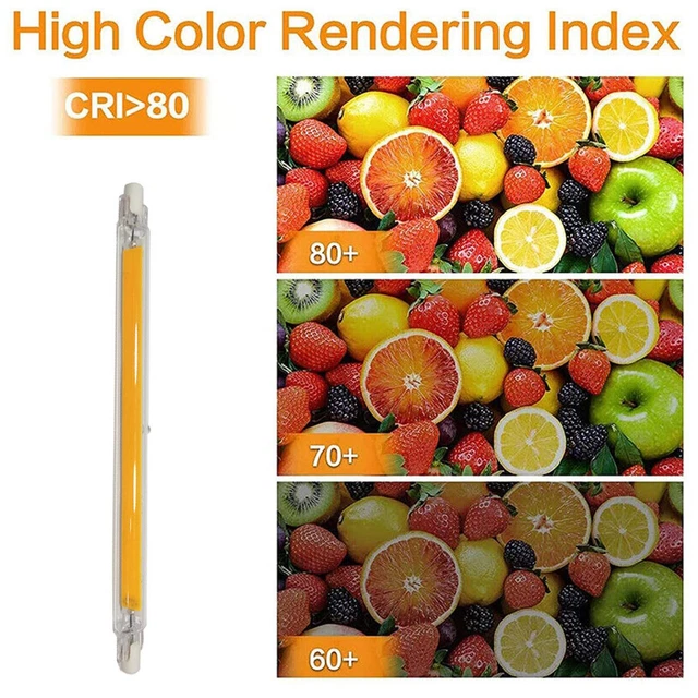 R7S COB LED Bulb 189mm Dimmable Halogen Tube Glass 2022 AU Lamp Replace Z3C7