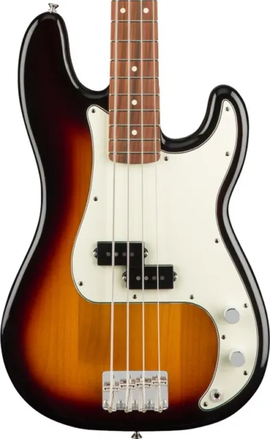 Fender Player Precision Bass 3 Tone Sunburst Pau Ferro