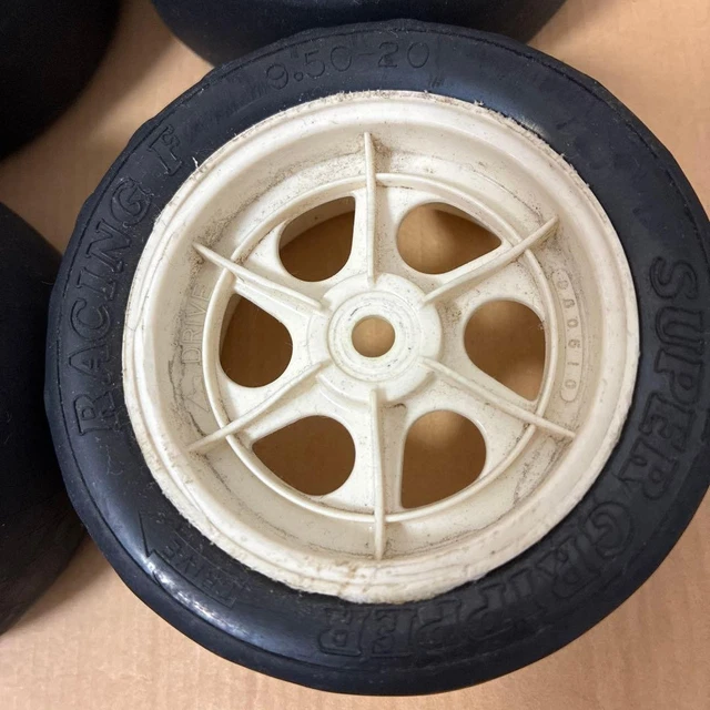 [VINTAGE] TAMIYA SUPER GRIPPER Tire and Wheel 4-Piece Set £86.58 ...