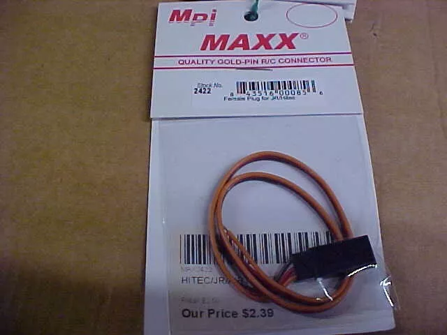 Mpi Maxx Products 2422 = Enchufe Femenino Para Hitec / Jr / Airt Z (Nuevo)