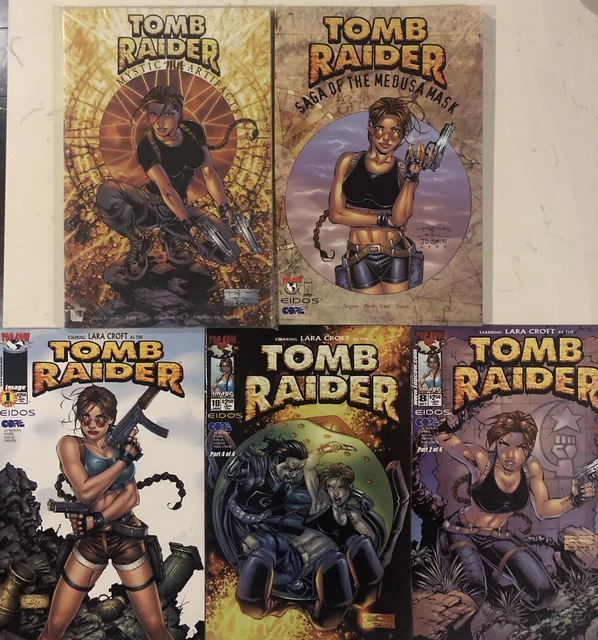 Tomb Raider Bundle - Inc. #1  & 2 TPBs Lara Croft Top Cow Image Comics FREE POST