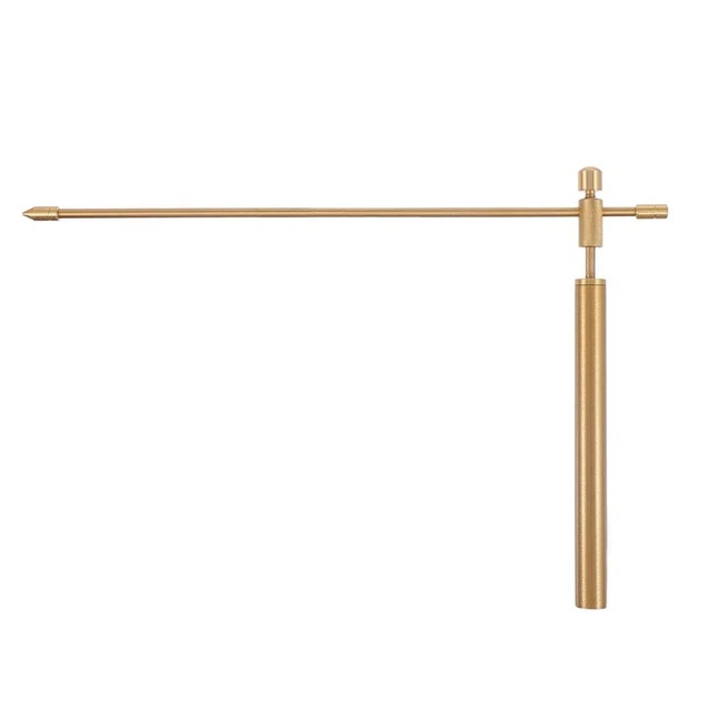Kit Complet Tiges De Radiesthésie En Cuivre 99,9% Avec Pendule - Outils De Divination Et Chasse Aux Fantômes