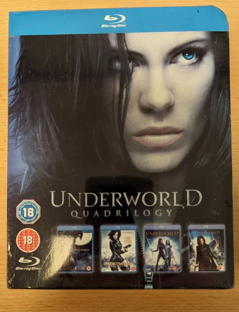 UNDERWORLD QUADRILOGY 1 2 3 4 COMPLETE BOX SET COLLECTION New Sealed Blu Ray