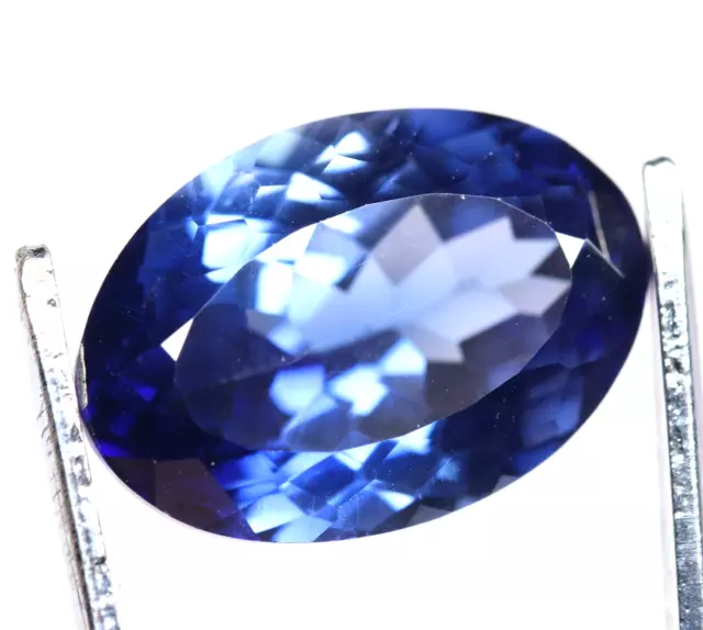 8.20 Ct Certifié Naturel Cachemire Bleu Saphir Ovale Forme Pierre Précieuse...