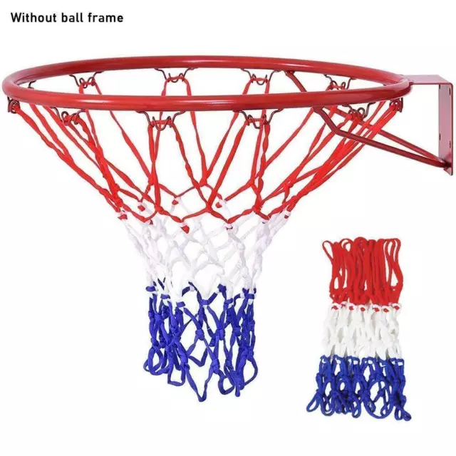 SureShot Heavy Duty White Nylon Basketball Net Durable and Reliable Lot I8 2