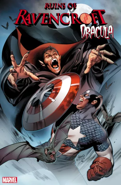 Reveruins Of Ravencroft Dracula #1 Land Variant Marvel Comics Captain America