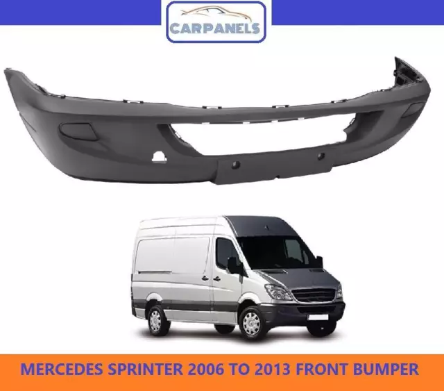 Mercedes Benz Sprinter Mk3 Front Bumper 2006-2013 No Fogs 90688001709B51