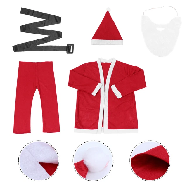 Costume natalizio costume cosplay natalizio Natale unisex uomo