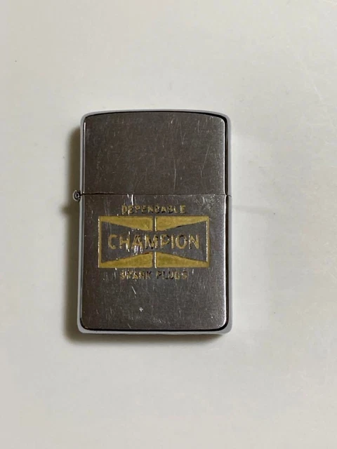 ZIPPO champion plugs 1963 vintage