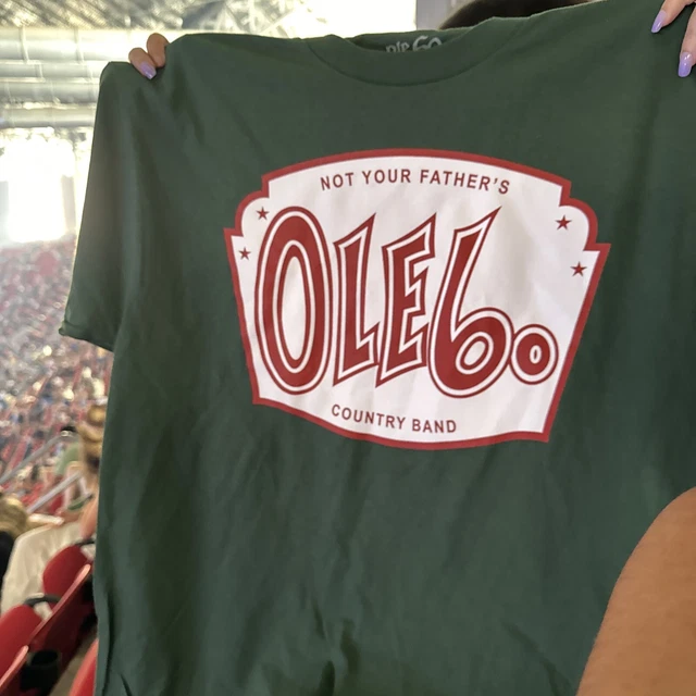 ZACH BRYAN THE Quittin Time Tour 2024 Ole 60 Country Band TShirt Green