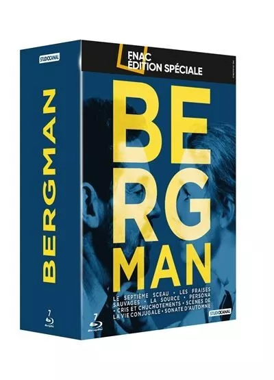 Coffret Blu-ray neuf Ingmar Bergman 7 films