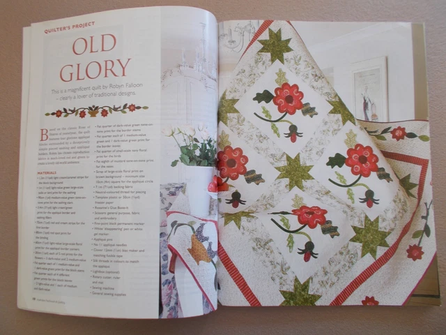 AUSTRALIAN PATCHWORK & Quilting Vol 14 #5~On Parade~Old Glory ...