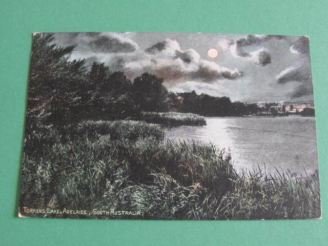Torrens Lake Adelaide South Australia Postcard