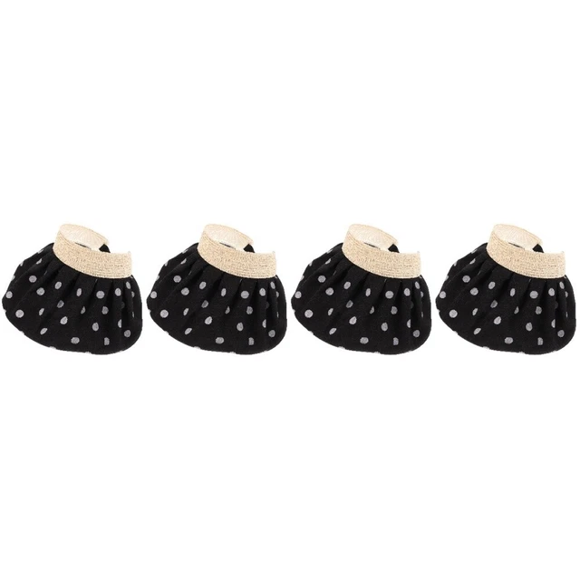 4pcs sable plage chapeau dame largeur hat de plage de plage de la plage du