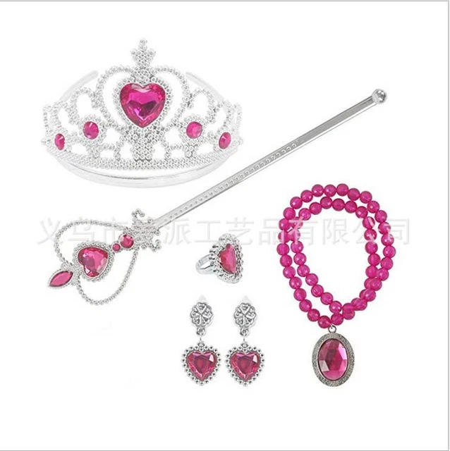 Collane Bacchetta Corona AdoraDouble Aurora Princess Abito Accessori Tiara per